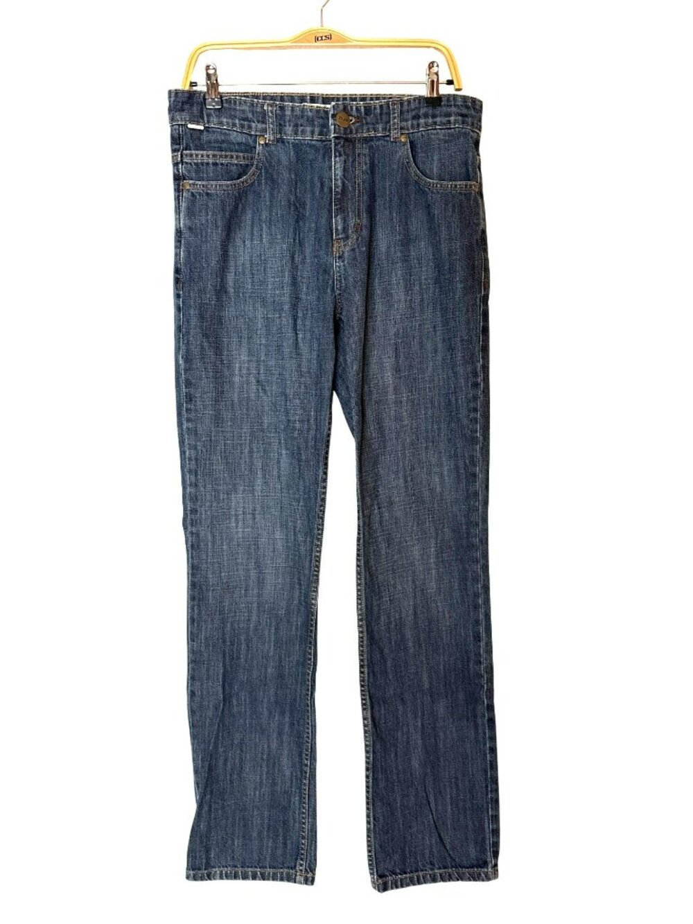 Zeme Slim Straight Leg Below The Waist Organic Cotton Jeans Size 34/34